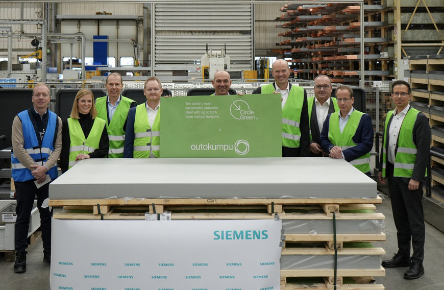 Siemens ist Vorreiter beim Einsatz von nachhaltigem Edelstahl für Mittelspannungsschaltanlagen